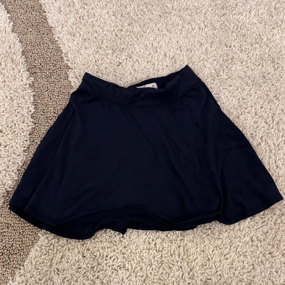 Hollister Dark Blue Women's Skater Skirt